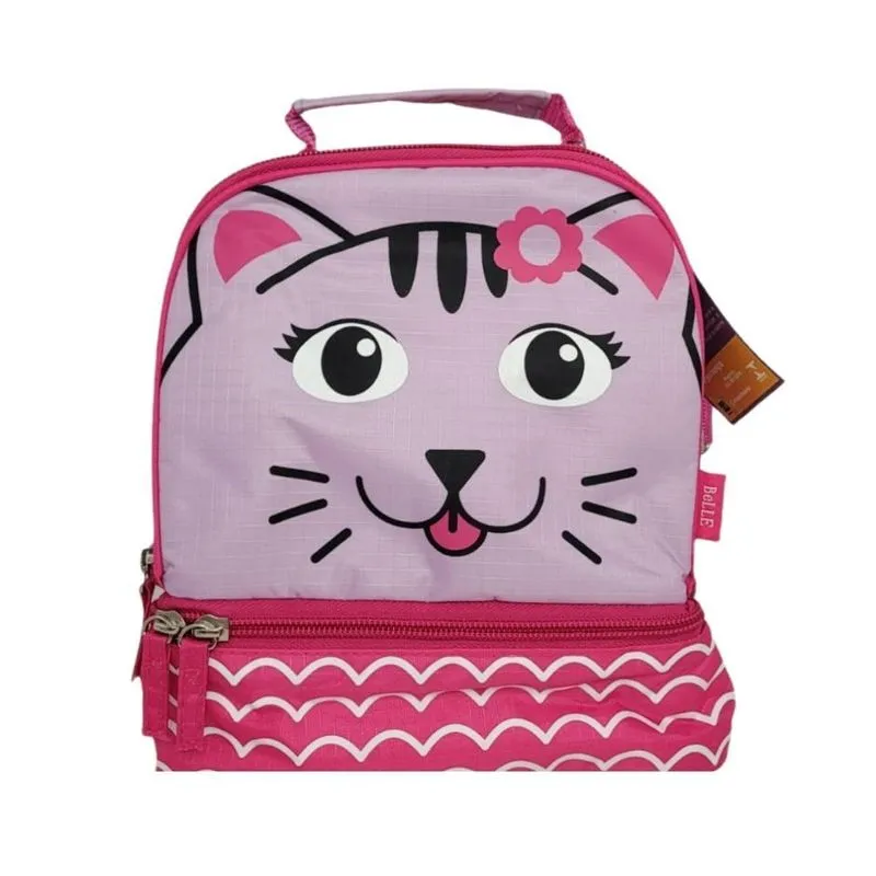 Lancheira Bolsa Térmica Infantil Meninas Meninos - Gatinho
