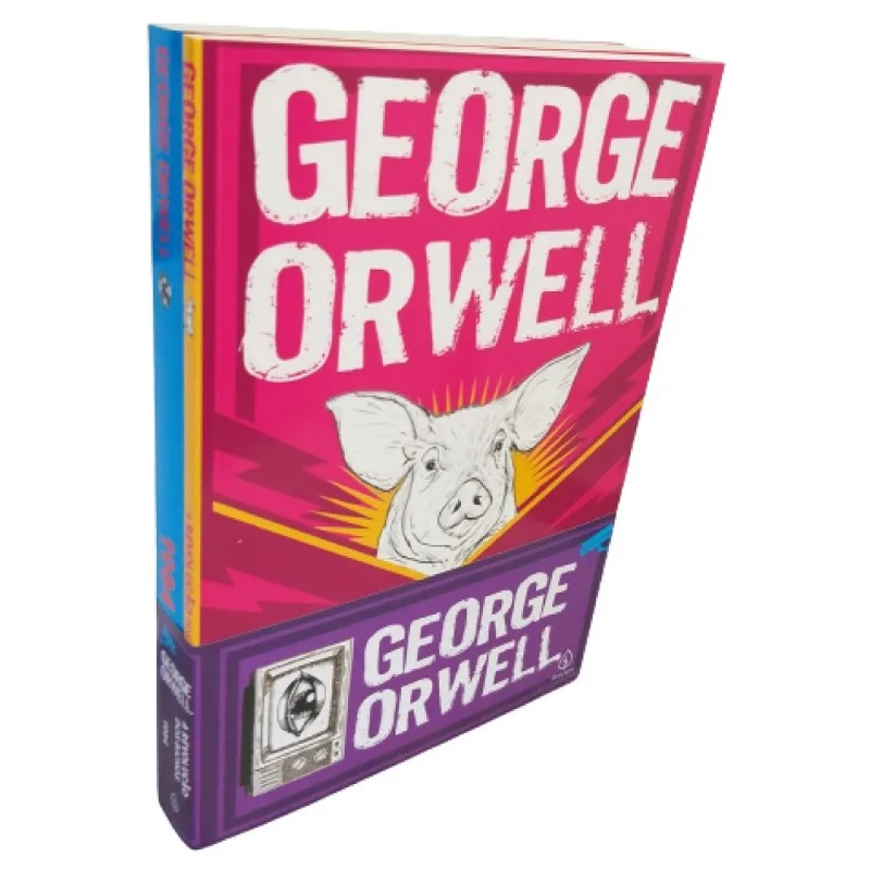 Combo 2 Livros As Obras de George Orwell 1984 e Revolução