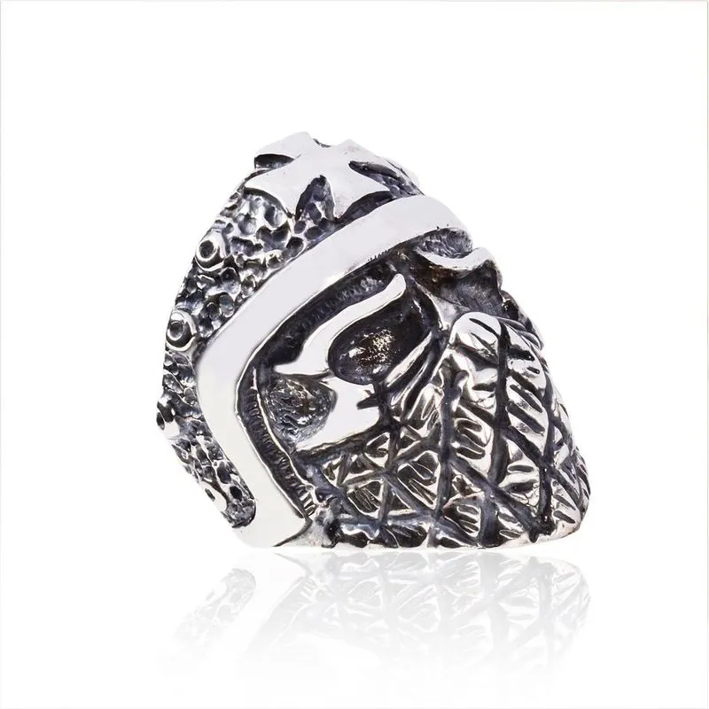 Anel Masculino Prata Motociclista Harley Davidson