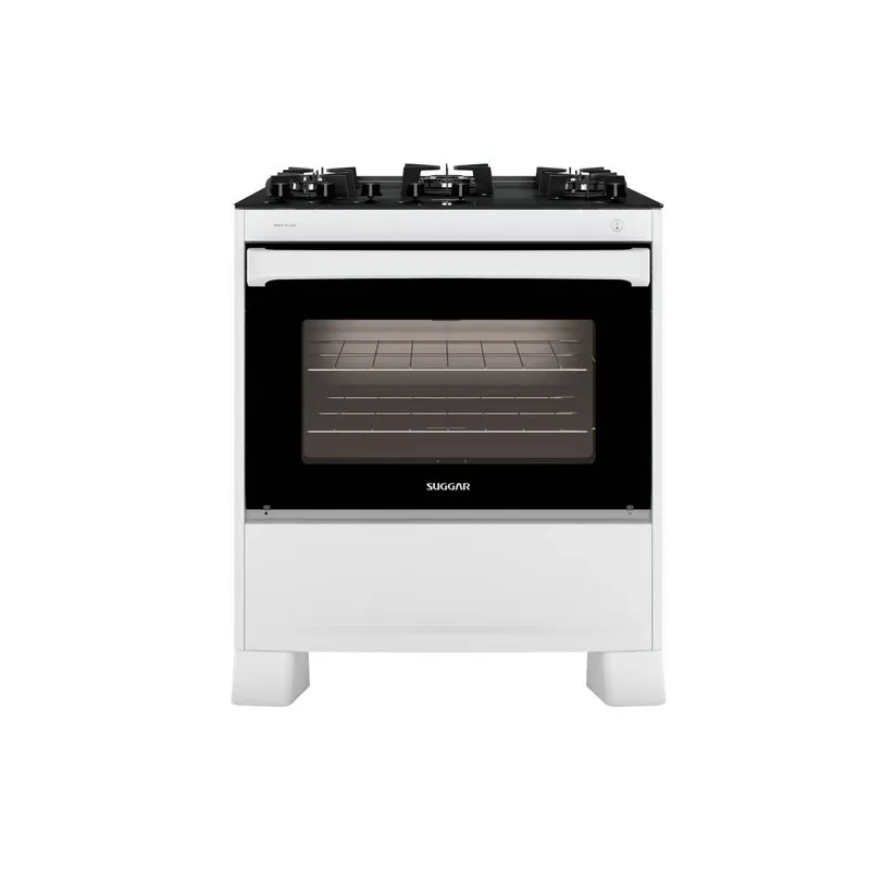 Fogão De Piso Suggar Max Cook Plus Mesa De Vidro 5q Br - Suggar