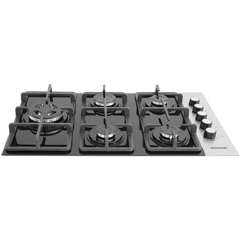 Cooktop Mesa De Vidro E Inox 5Q à Gas FG5335VPIX Suggar Bivolt