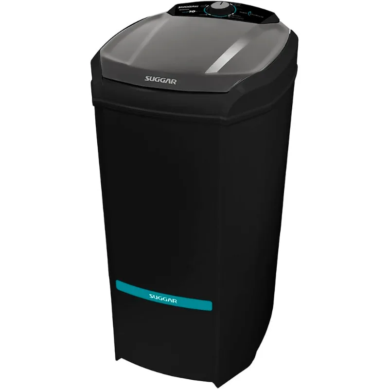 Tanquinho Lavamax Eco Suggar 10kg Semiautomática Preto 220 volts