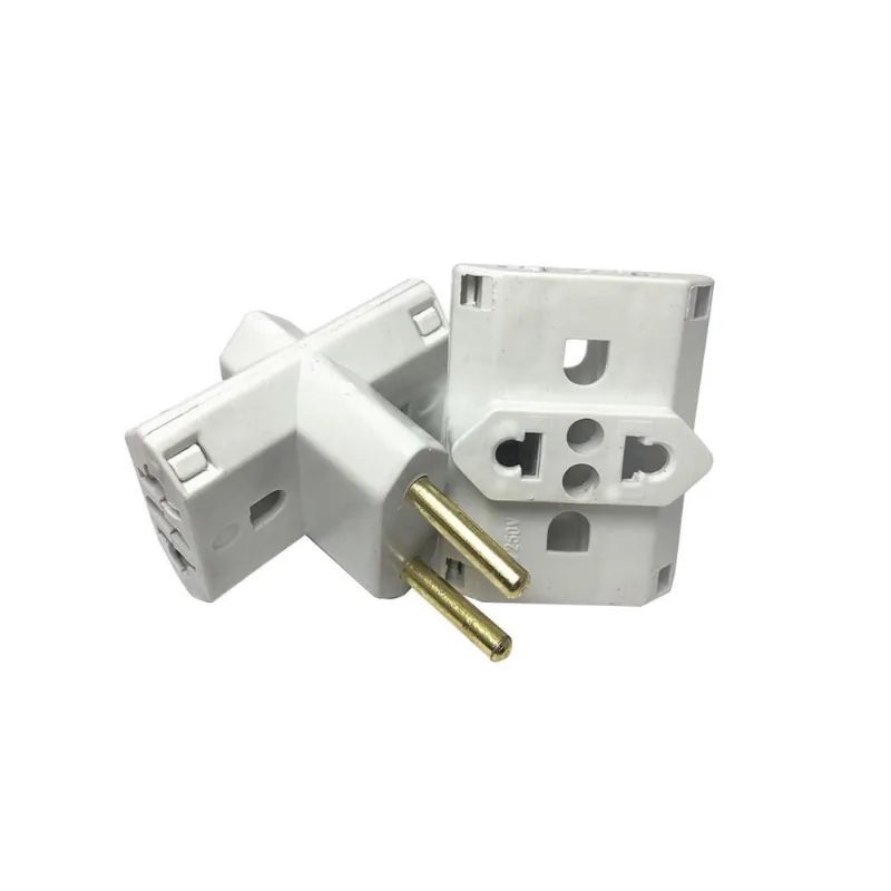 Adaptador De Tomada Benjamim 10A/250V C/10 Un