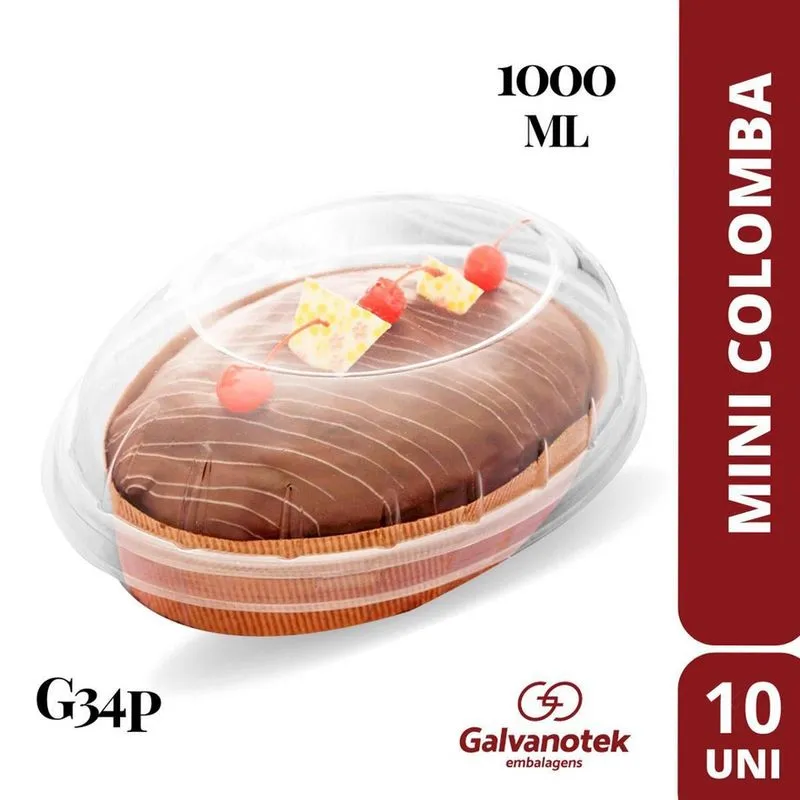 Mini Colomba 1000Ml G34P Galvanotek C/10 Un