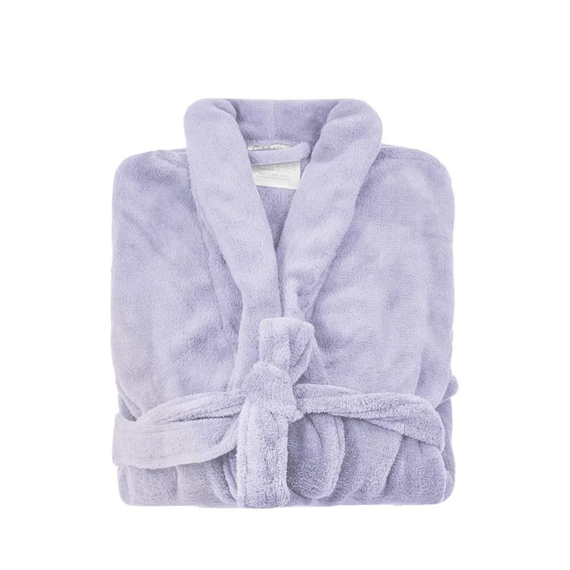 Roupão De Banho Microfibra Soft Camesa G Lilás