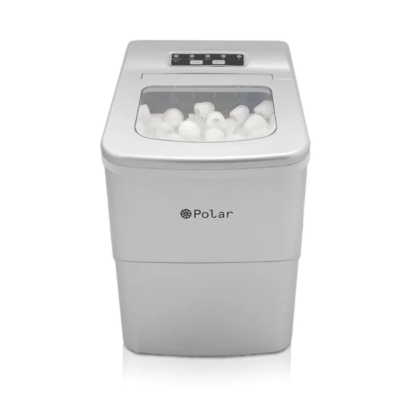 Máquina Gelo Polar - Ice Maker - Prata 15kg Dia 220v - 220v