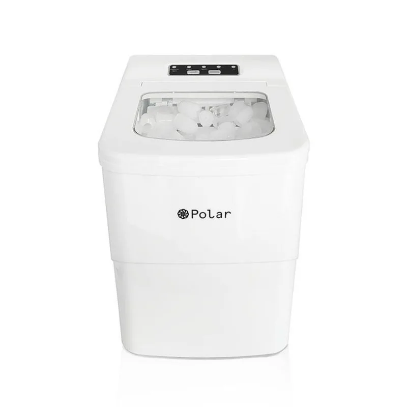 Máquina De Gelo Polar - Ice Maker - Branca 15kg Dia - 127v