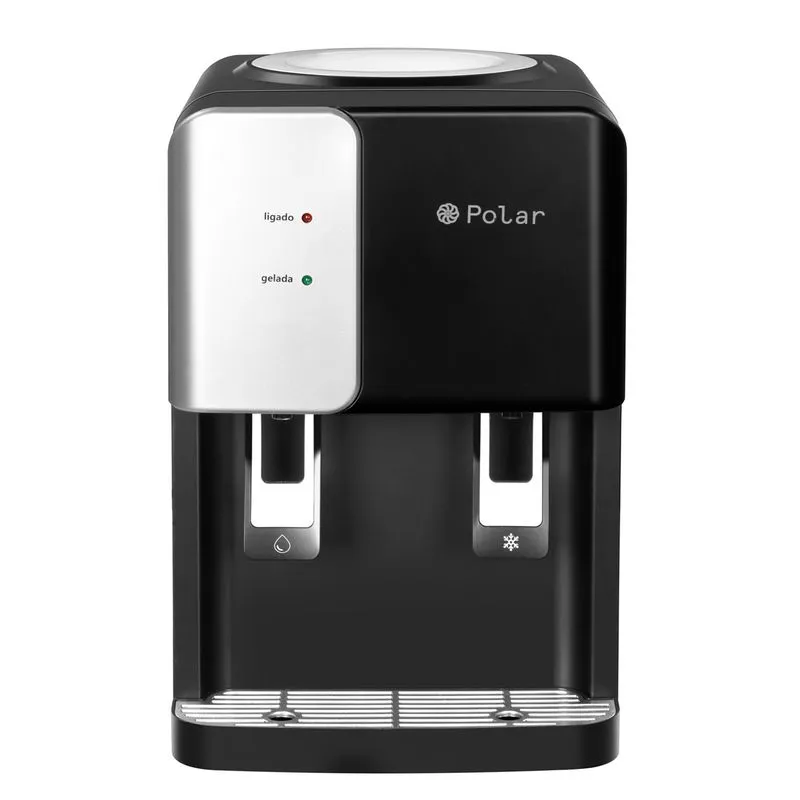 Bebedouro Eletrônico Polar Preto - Água Natural e Gelada Bebedouro Eletrônico Polar Preto - Agua Natural E Gelada - 220V