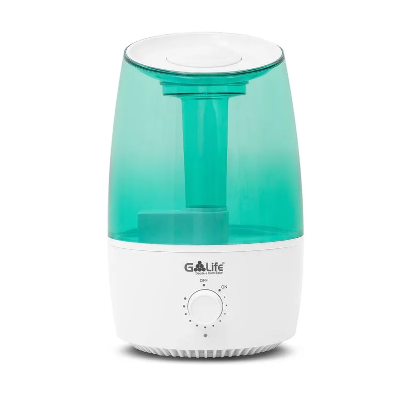 Umidificador De Ar Ultrassônico G-life 3,2l Bivolt Ionizador Umidificador de Ar Ultrassônico Bivolt 3,2 Litros G-Life