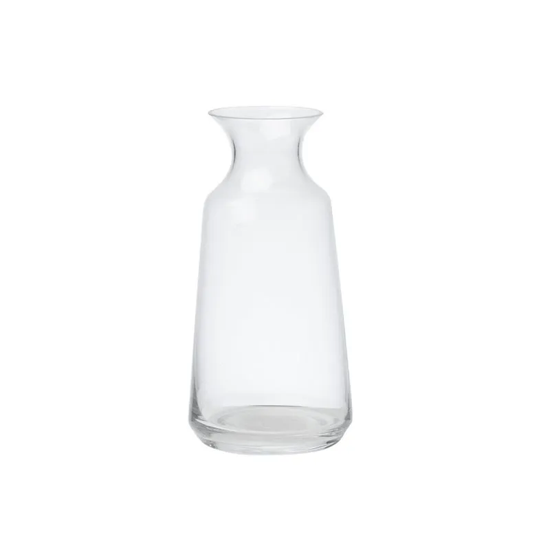 VASO DECORATIVO EM VIDRO TRANSPARENTE