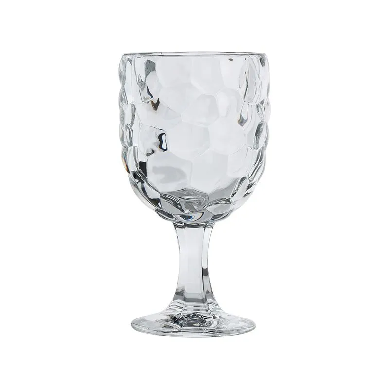 CJ DE TACAS EM VIDRO TRANSPARENTE 6 PCS