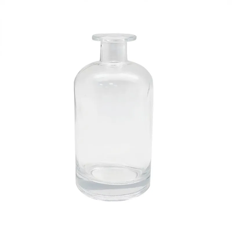 Vaso Decorativo em Vidro Transparente