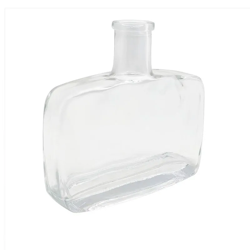 Vaso Decorativo em Vidro Transparente