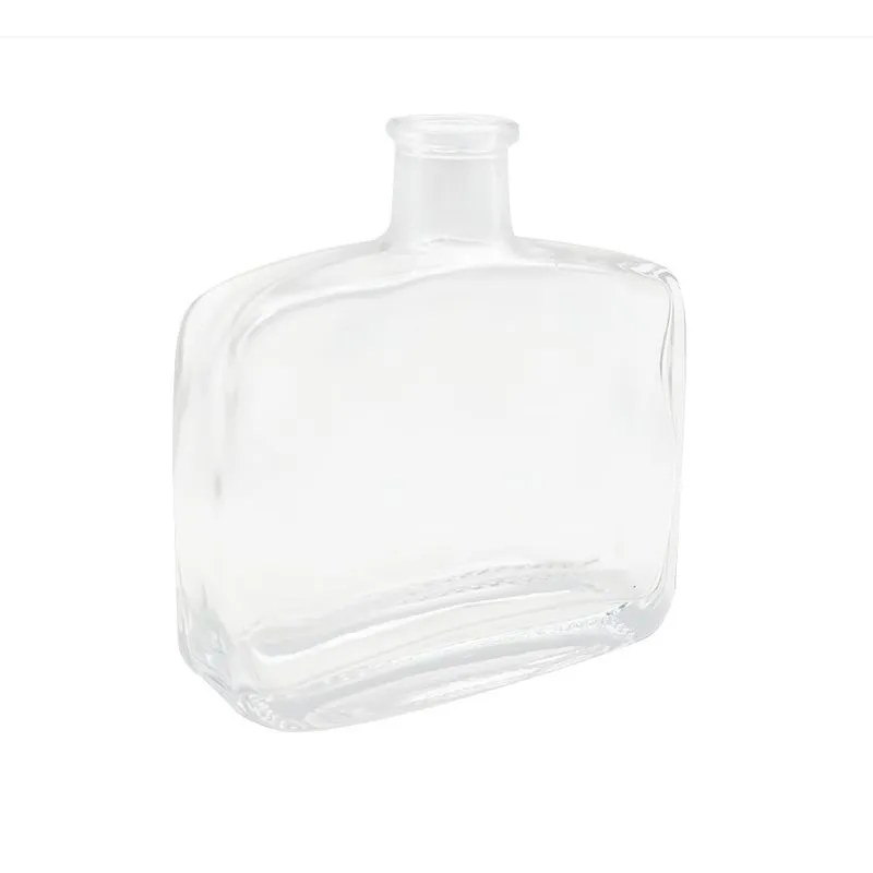 Vaso Decorativo em Vidro Transparente