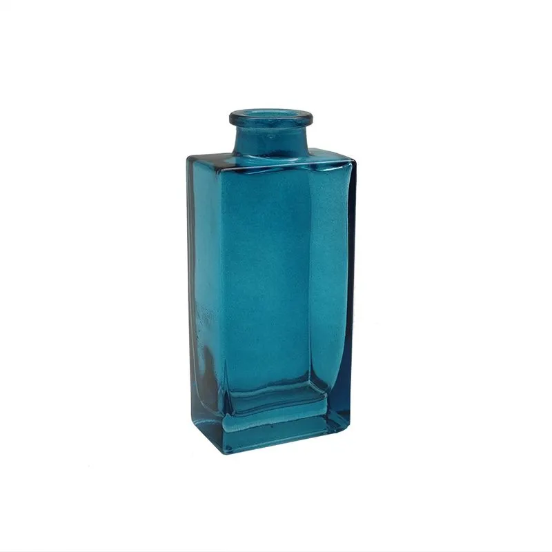 Vaso Decorativo em Vidro Azul