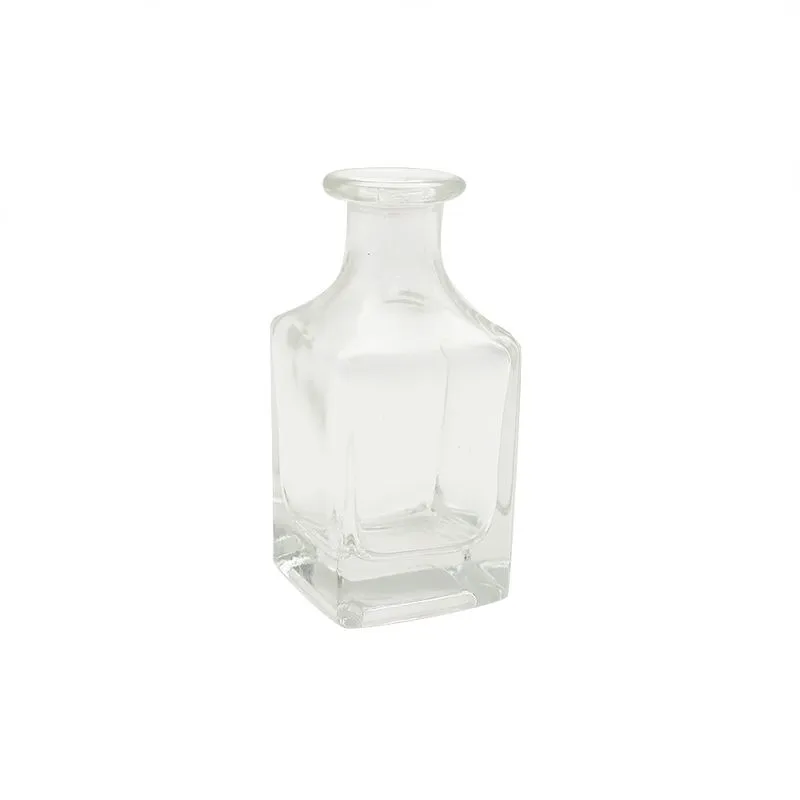 Vaso Decorativo em Vidro Transparente