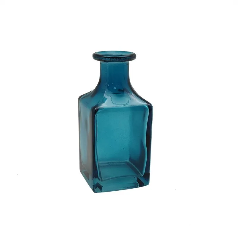 Vaso Decorativo em Vidro Azul