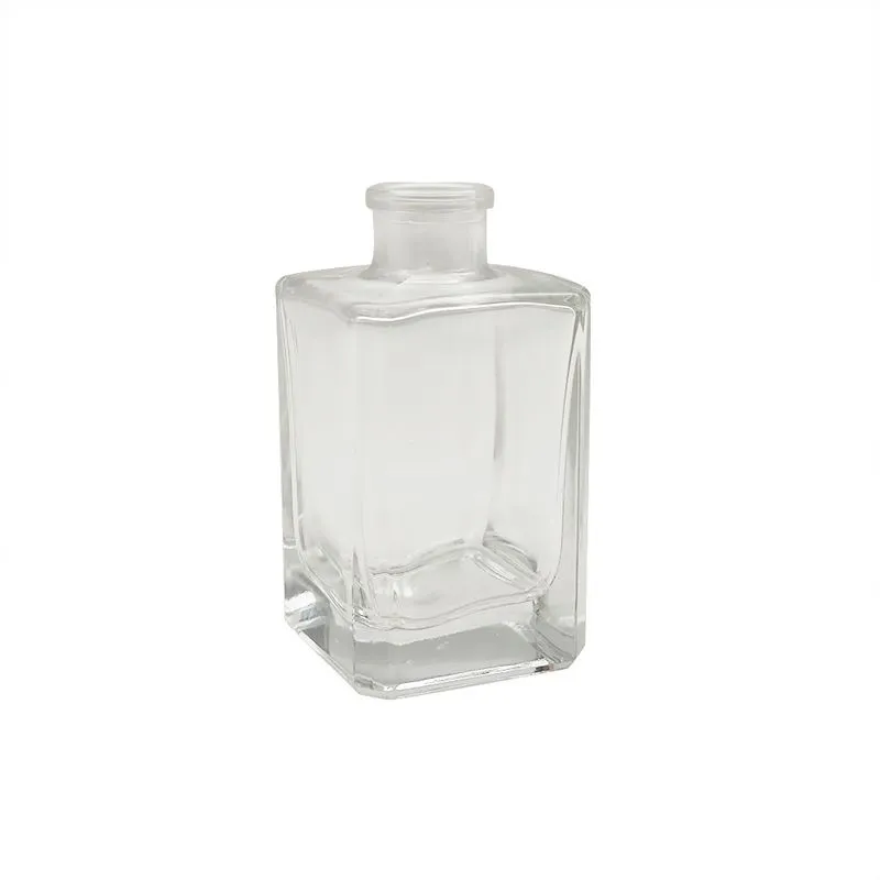 Vaso Decorativo em Vidro Transparente
