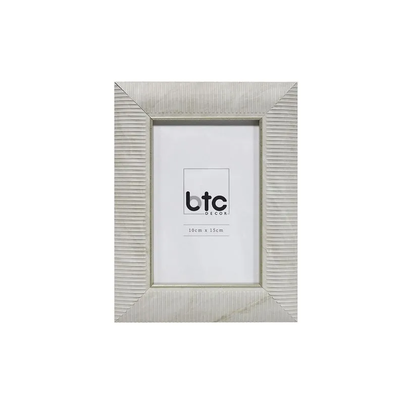 PORTA RETRATO EM MADEIRA BRANCO PARA FOTO 10X15CM