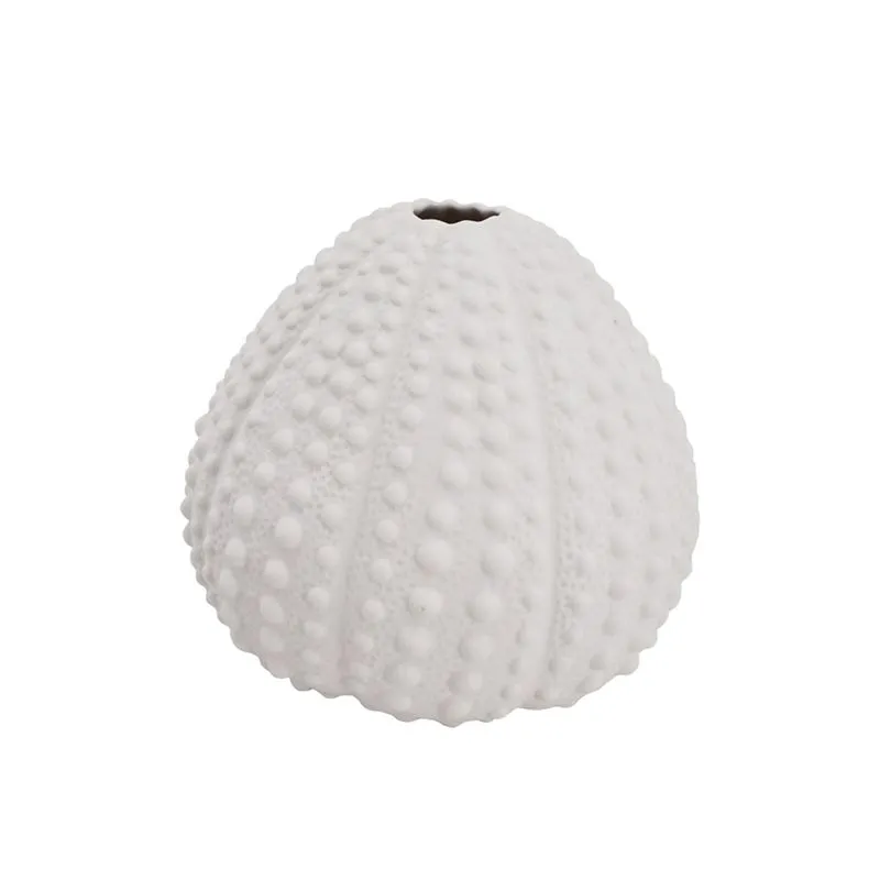 VASO DECORATIVO DE CERAMICA BRANCO
