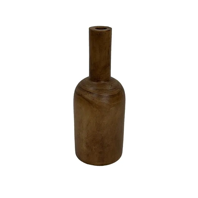 VASO DECORATIVO EM MADEIRA