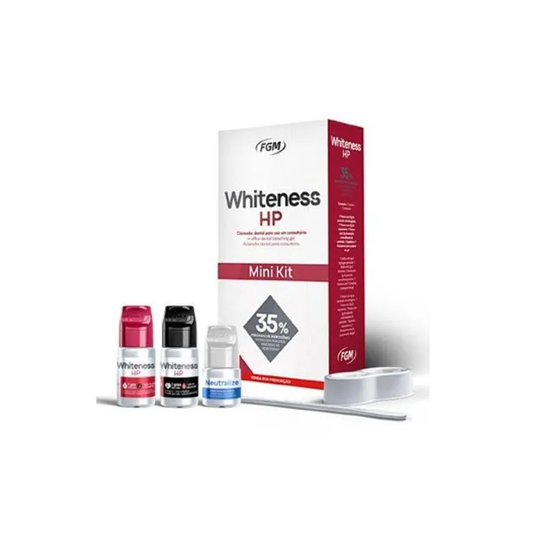 Clareador Consultório Hp Whitness 35% - Kit P/ 1 Paciente