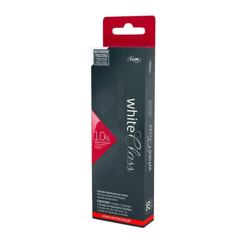 Clareador White Class 10% Seringa Com 3g