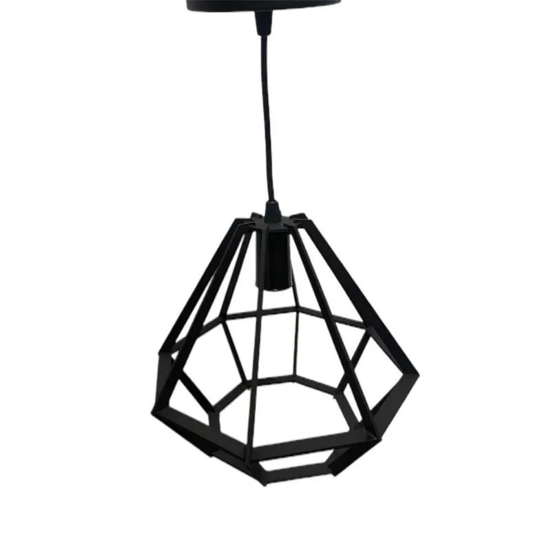 Lustre Diamante Pequeno - Preto Fosco