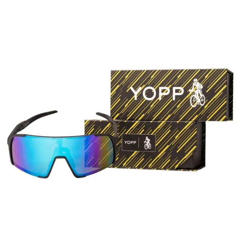 Óculos Yopp Ciclismo 1057 Lente Azul
