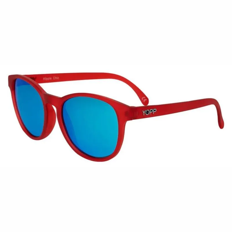 Óculos Sol Yopp Mod. Hippie Chic Proteção uv Espelhado Esportivo casual Beach Tennis Praia Solar