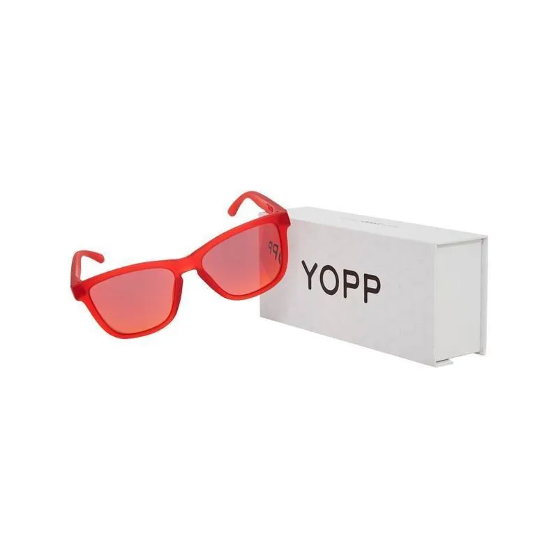 Oculos De Sol Yopp Polarizado Uv400 Mar Vermelho