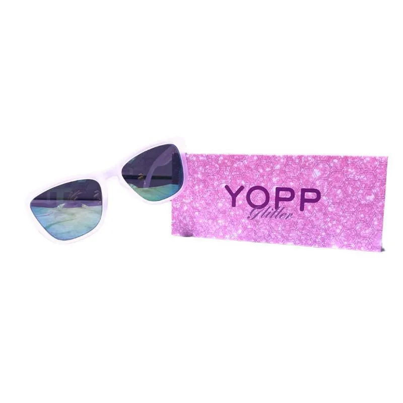 Oculos De Sol Yopp Polarizado Protecao Uv400 Glitter Verde