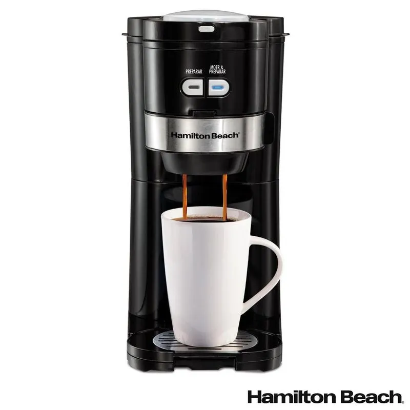 Cafeteira Com Moedor Hamilton Beach Para Café Em Grãos E Pó - 49989-bz