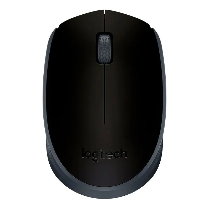 Mouse Óptico sem Fio Preto - Logitech - M170