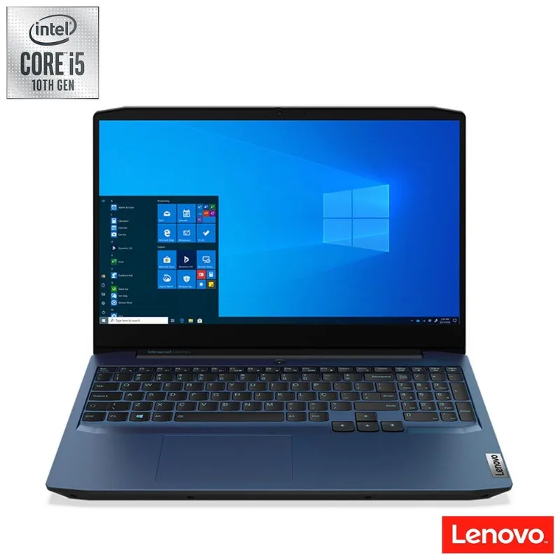 Notebook Gamer LENOVO GAMING3i Intel®Core™i5 Placa NVIDIAGTX1650, 8GB-256GBSSD-Windows 10, Tela 15.6" - 82CG0002BR