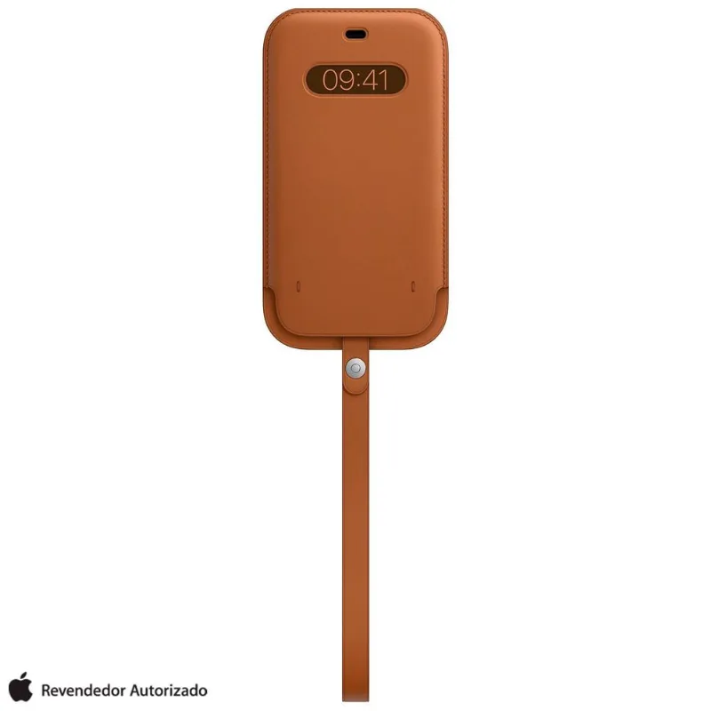 Estojo de Couro com MagSafe para iPhone 12 Pro Max Castanho - Apple - MHYG3ZE/A