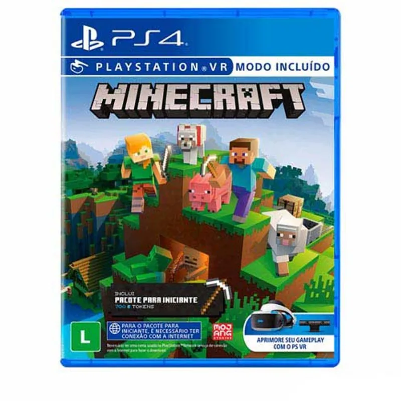 Jogo Minecraft Starter para PS4