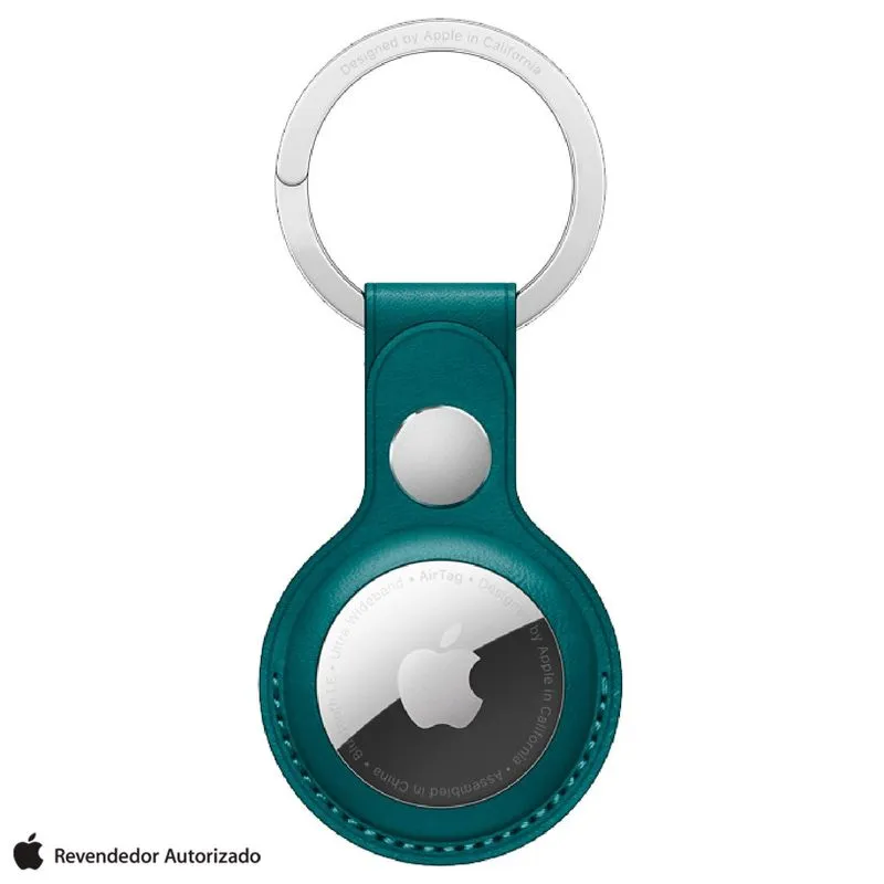 Chaveiro para AirTag em Couro Verde Floresta - Apple - MM073ZM/A