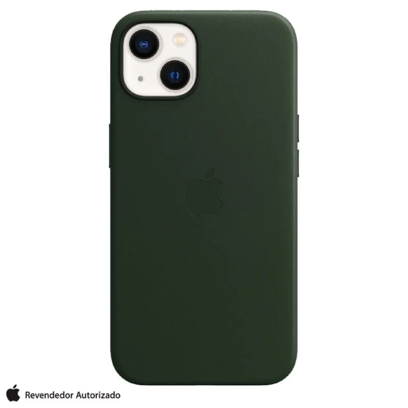 Capa para iPhone 13 com MagSafe de Couro Verde Sequoia - Apple - MM173ZE/A