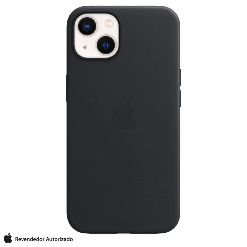 Capa para iPhone 13 com MagSafe de Couro Preta - Apple - MM183ZE/A