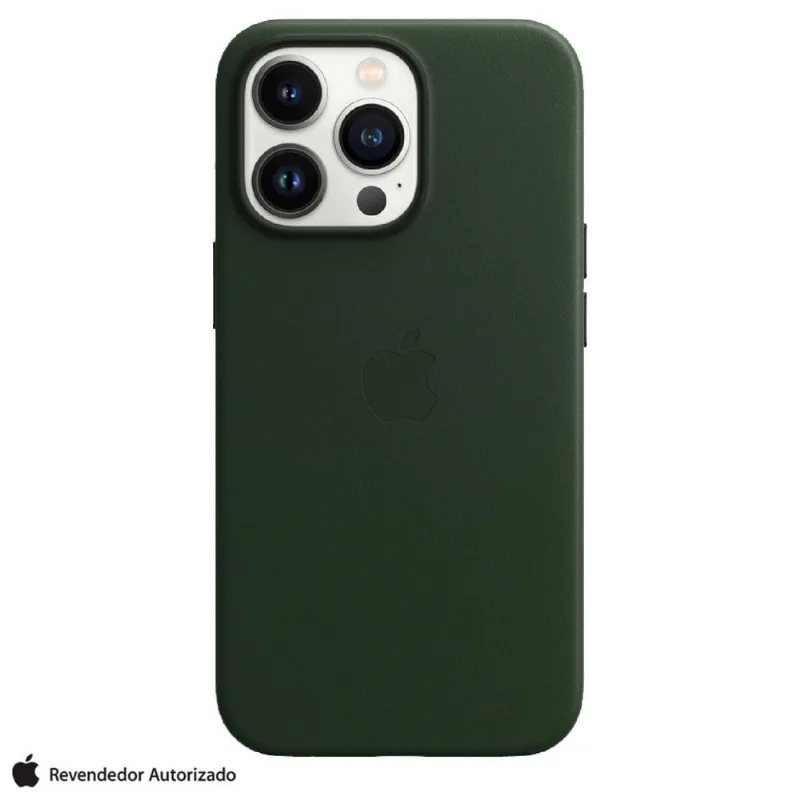 Capa para iPhone 13 Pro com MagSafe de Couro Verde Sequoia - Apple - MM1G3ZE/A