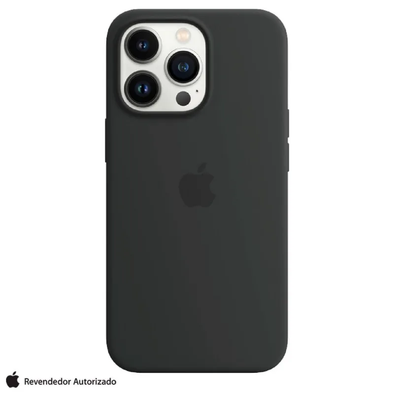 Capa para iPhone 13 Pro com MagSafe de Silicone Preta - Apple - MM2K3ZE/A