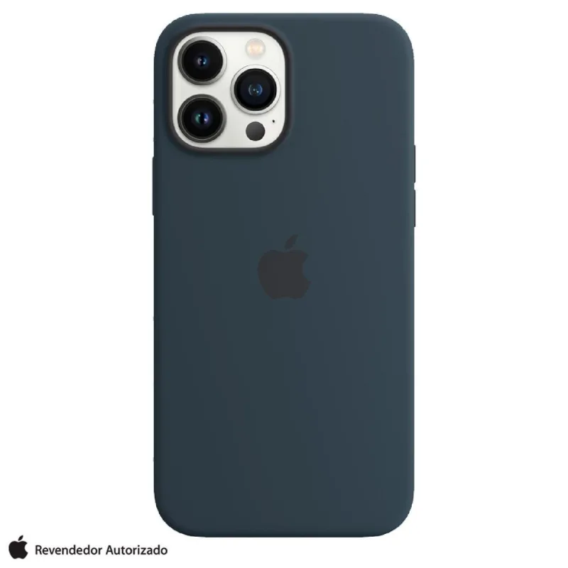 Capa para iPhone 13 Pro Max em Silicone com MagSafe Azul Abissal - Apple - MM2T3ZE/A