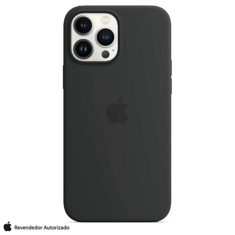 Capa para iPhone 13 Pro Max com MagSafe de Silicone Preta - Apple - MM2U3ZE/A