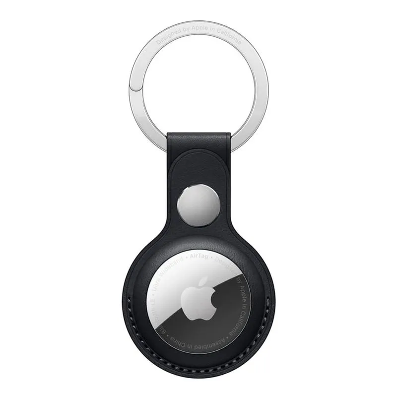 Chaveiro para AirTag em Couro Preto - Apple - MMF93ZM/A