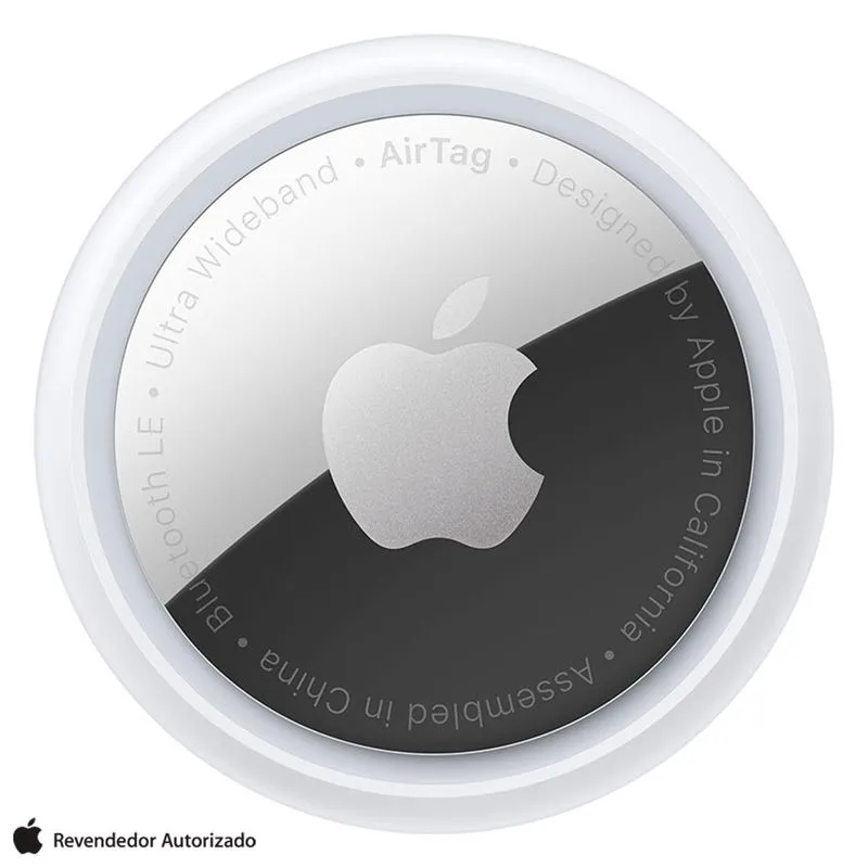 Chaveiro para AirTag em Couro Dourado - Apple -MMFA3ZM/A