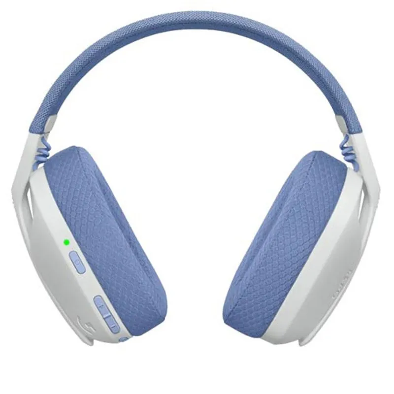 Headset Gamer Sem Fio Logitech G435 Blue and Raspberry - 981-001061