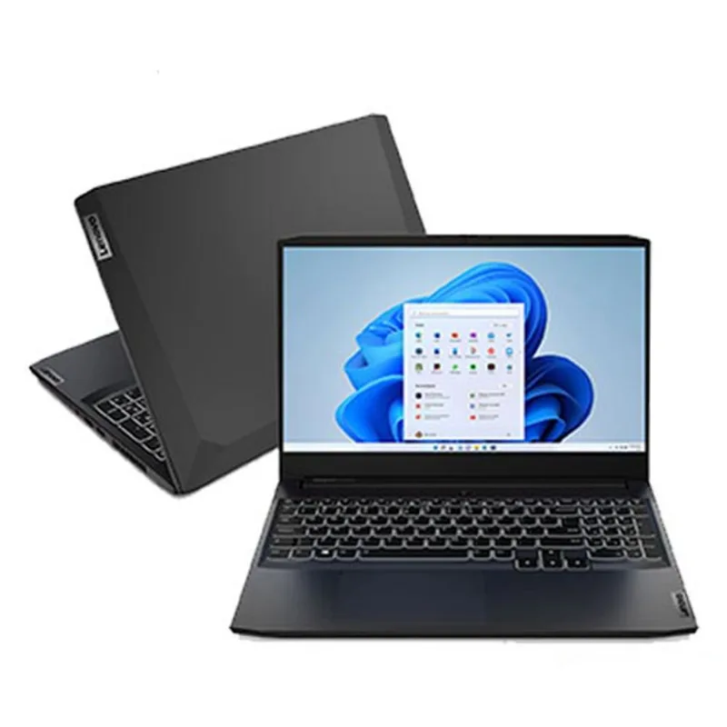 Notebook Lenovo 5800H AMD Ryzen 7 Windows 11, 8GB 256GB SSD M.2 PCIe NVMe, Tela 15,6´ Full HD, NVIDIA® GeForce RTXT