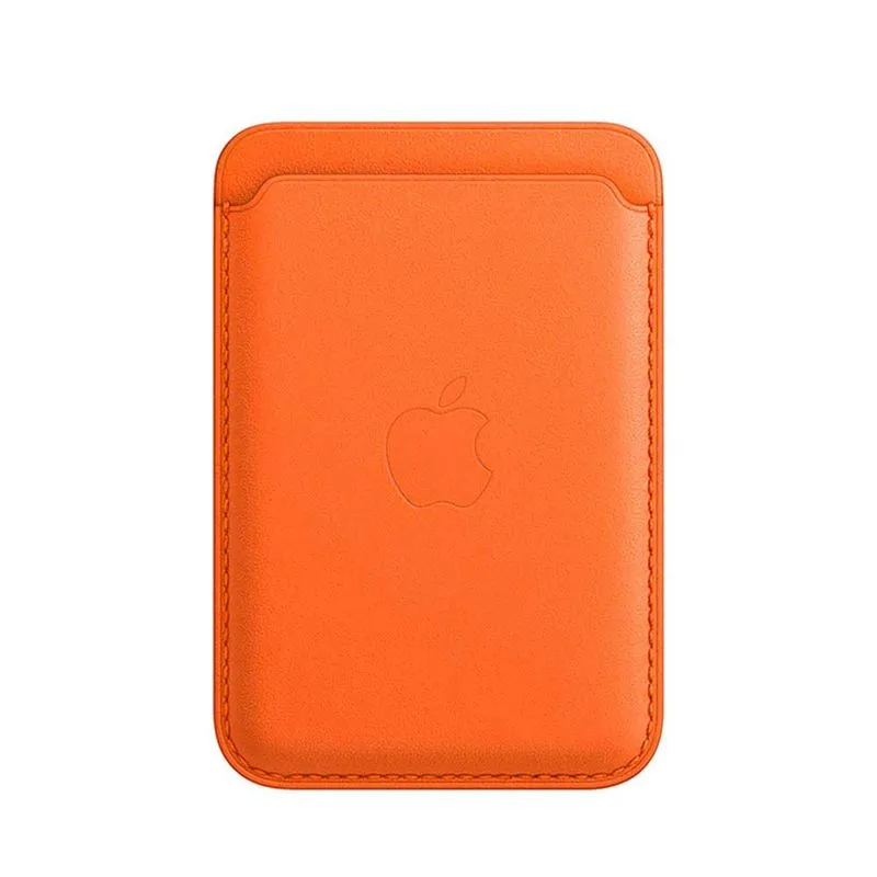 Carteira para iPhone com MagSafe em Couro Laranja - Apple - MPPY3ZE/A