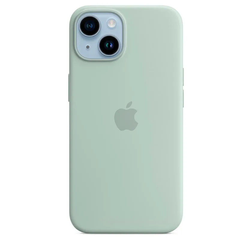 Capa para iPhone 14 com MagSafe em Silicone Suculenta - Apple - MPT13ZE/A